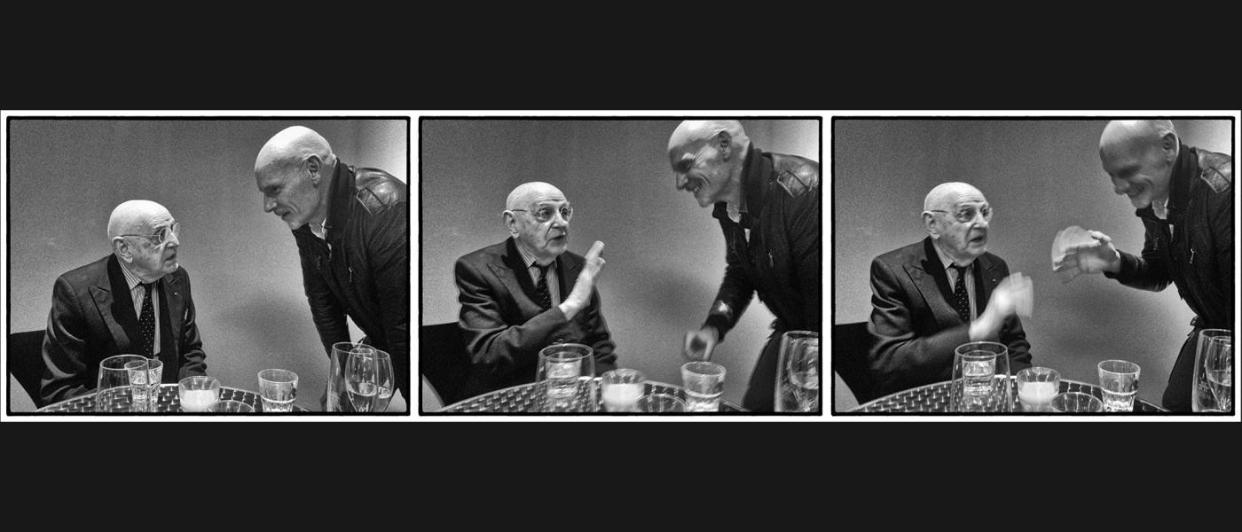 Ein Abend mit Duane Michals in der Ausbildung zum Fotografen.