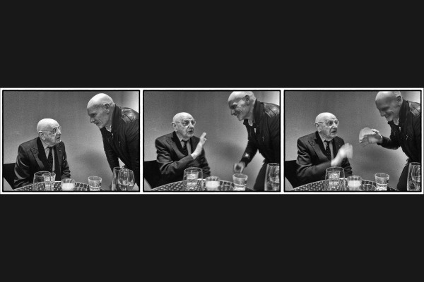 Ein Abend mit Duane Michals in der Ausbildung zum Fotografen.